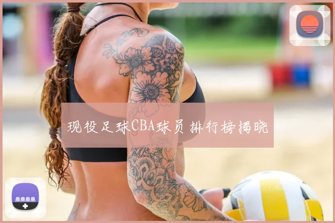 现役足球CBA球员排行榜揭晓